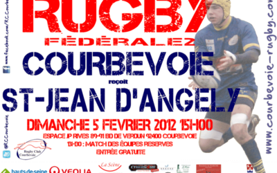 Le leader de la poule à Courbevoie: MATCH REPORTE