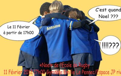 « Noël » de l’Ecole de Rugby