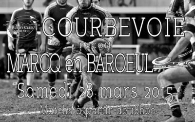 Dernier match de poule à Courbevoie en Nocturne et avec Barbecue