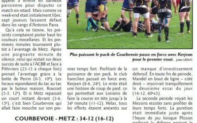 Article Républicain Lorrain