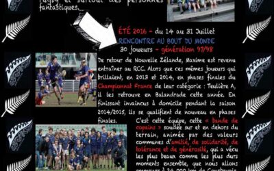 Le projet RCC aux antipodes