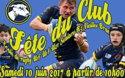 Programme Fête du club, samedi 10 juin 2017