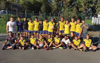 U16 TC à St-Denis, le 14 oct. 2017